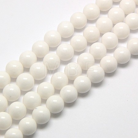 Natural Malaysia Jade Bead Strands X-G-M101-8mm-10-1