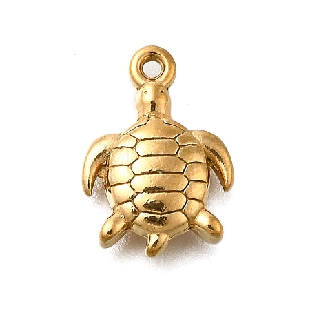 304 Stainless Steel Pendants STAS-C119-24F-G-1