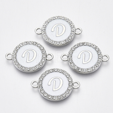 Alloy Enamel Links Connectors ENAM-TAC0003-01S-04D-1