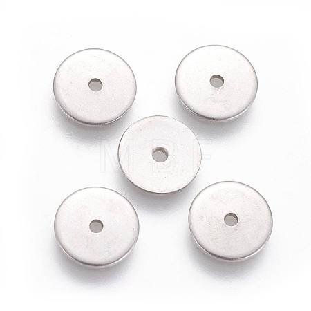 Tarnish Resistant 304 Stainless Steel Spacer Beads STAS-G193-07B-P-1