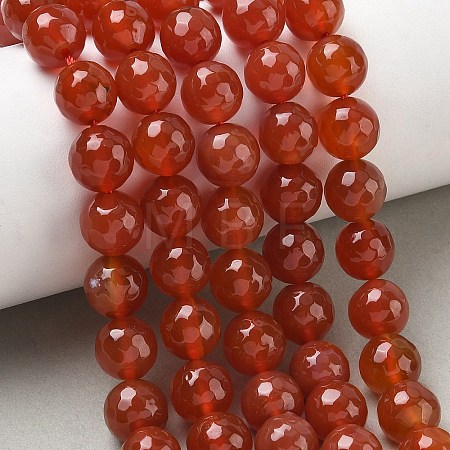 Natural Agate Beads Strands G-M435-B01-01P-1