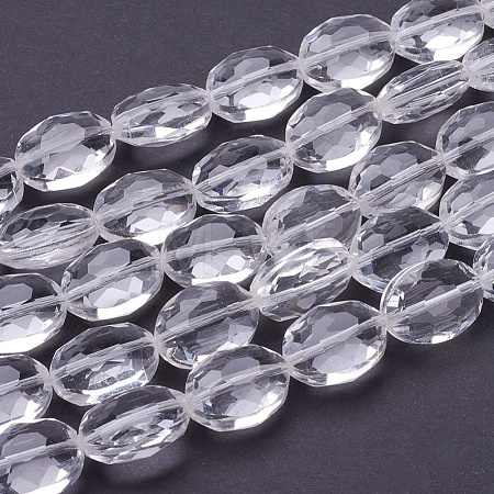 Glass Bead Strands GLAA-R196-16x12mm-01-1