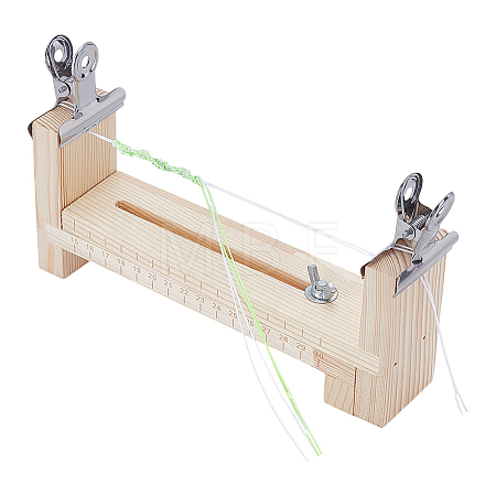 Wood Rope Knitting Fixing Tool Kit DIY-WH0750-001-1