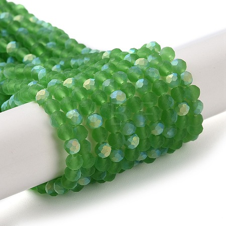 Transparent Glass Beads Strands EGLA-A034-T4mm-MB11-1