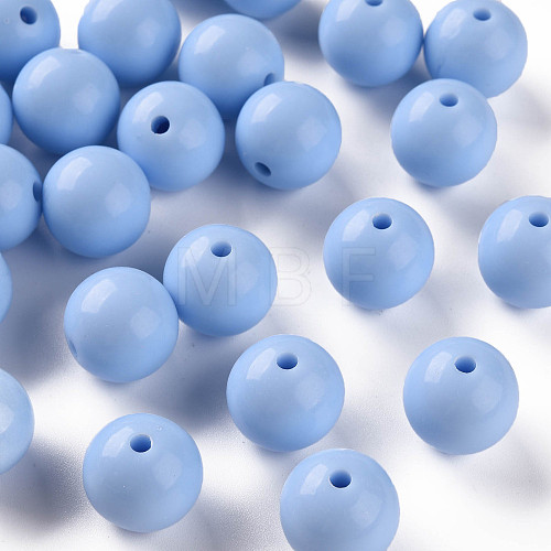 Opaque Acrylic Beads MACR-S370-C16mm-SS2113-1