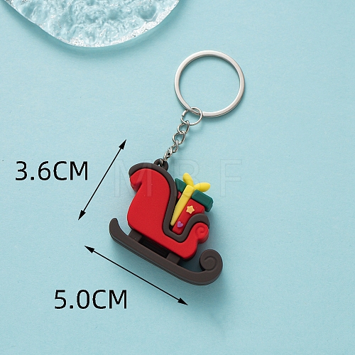 PVC Plastic Keychain PW-WG3A7B9-19-1