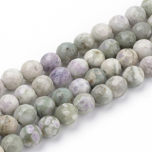 Natural Peace Jade Beads Strands G-Q462-110-10mm-1