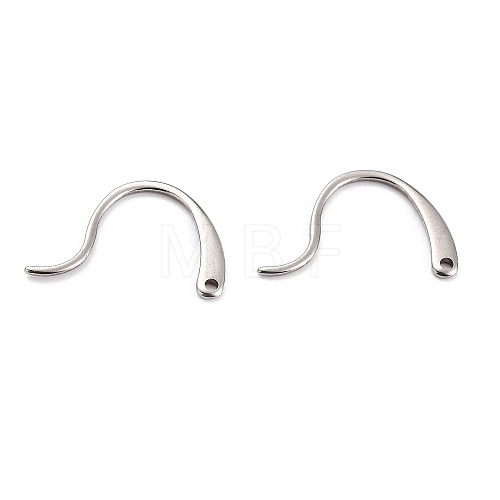 304 Stainless Steel Earring Hooks X-STAS-O146-05P-1