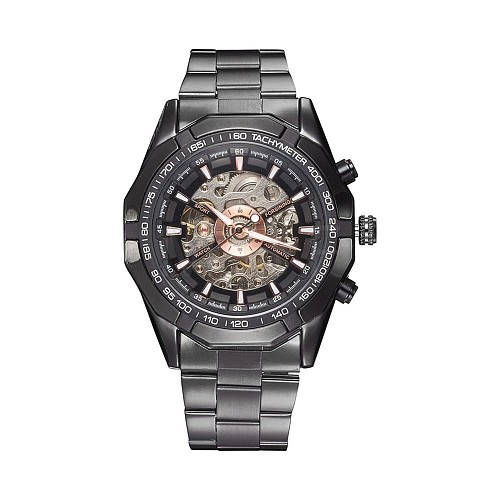 Alloy Watch Head Mechanical Watches WACH-L044-04B-1