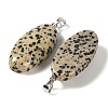 Natural Dalmatian Jasper Pendants GG-CBACB71-01P-09-2