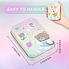 4Pcs 4 Styles Tinplate Storage Box CON-CN0001-02-2