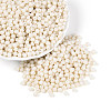 Baking Paint Pearlized Glass Seed Beads SEED-T007-21A-01-3