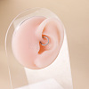 F136 Titanium Alloy Micro Pave Clear Cubic Zirconia Cartilage Earrings WG72C09-04-1-4