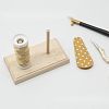 2 Spools Wooden Thread Holder DIY-H146-04-5