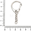 Alloy Keychain Clasps FIND-C084-09P-3