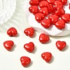 Red Heart Acrylic Beads X-SACR-10X11-12-3