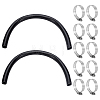 1M Hollow Round PVC Cords OCOR-GA0002-91A-1
