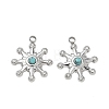 Synthetic Turquoise Pendants GG-CBAA892-01P-1