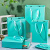 10Pcs 5 Sizes Kraft Paper Gift Shopping Bags Set ABAG-TA0002-23C-8