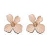 Flower Alloy Stud Earrings WGD3727-05-3
