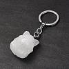 Natural Quartz Crystal Keychains KEYC-P011-03P-11-3