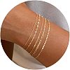 5Pcs Bohemian Style Alloy Chain Bracelets Kit for Women WG2620E-13-1