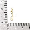 Brass Enamel Charms KK-P338-01G-A01-3