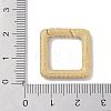 Rack Plating Brass Micro Pave Cubic Zirconia Spring Gate Rings Clasps KK-NH0002-08G-02-3