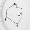 Bohemian Style Stainless Steel Charm Bracelets QO5995-1-1