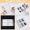 1 Bag Textured PP Plastic Photo Album with 10Pcs 4-Pocket Sleeves AJEW-GA0011-17-3