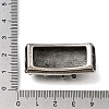 304 Stainless Steel Slide Charms STAS-F356-15AS-07-3