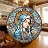 Virgin Mary Acrylic Window Hanging Ornaments PW-WG8AEE1-01-2