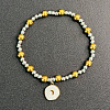 304 Stainless Steel
Enamel Charm Bracelets FS-WGA0F88-05-1