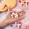 16 Style Food Grade Eco-Friendly Silicone Beads FIND-TA0001-72-7