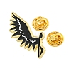 Golden Alloy Brooches JEWB-I030-06A-3