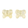Transparent Spray Painted Glass Beads LS-GLAA-N035-025-C07-3