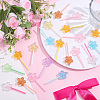 Resin Pendants RESI-WH0026-148D-4