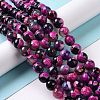 Natural Fire Crackle Agate Bead Strands G-K166-06F-10mm-01-7