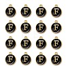 Golden Plated Alloy Charms ENAM-S118-02F-2
