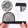 8Pcs Polyester Wig Ponytail Caps OHAR-WR0001-09-4