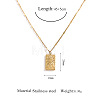 304 Stainless Steel Pendant Necklaces WGFEF8E-06-1