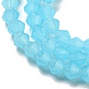 Imitation Jade Glass Beads Strands EGLA-A039-J4mm-D03-3