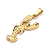 304 Stainless Steel Pendants STAS-F336-13G-02-2