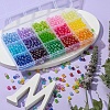 15 Colors Transparent Acrylic Beads DIY-YW0005-36-4