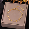 316L Surgical Stainless Steel Charm Anklets for Women FS-WG47470-46-1