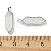 Natural Quartz Crystal Faceted Double Terminal Pointed Pendants G-G181-05P-04-3