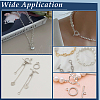 4Pcs 925 Sterling Silver Toggle Clasps STER-UN0001-48-6