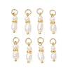 Natural Cultured Freshwater Pearl Pendants PALLOY-JF05450-01-1