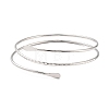 Wire Wrap Upper Arm Cuff Band X-AJEW-G033-07P-1