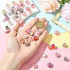 50Pcs Resin European Beads RESI-CJC0050-01B-4